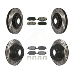 Transit Auto KDS-100955 Disc Brake Kit for 2013-2016 Hyundai Santa Fe, Hyundai Santa Fe XL - Front and Rear