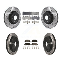 Transit Auto KDS-100960 Disc Brake Kit for 2016 Cadillac CTS - Front and Rear