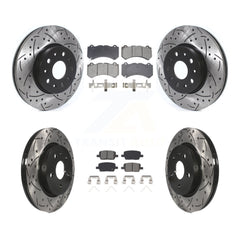 Transit Auto KDS-100964 Disc Brake Kit for 2019-2020 Chevrolet Camaro - Front and Rear