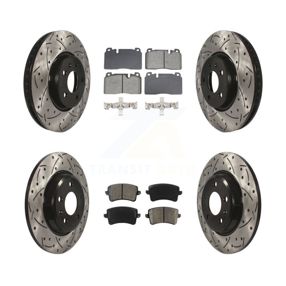 Transit Auto KDS-100966 Disc Brake Kit for 2013-2017 Audi Q5 - Front and Rear