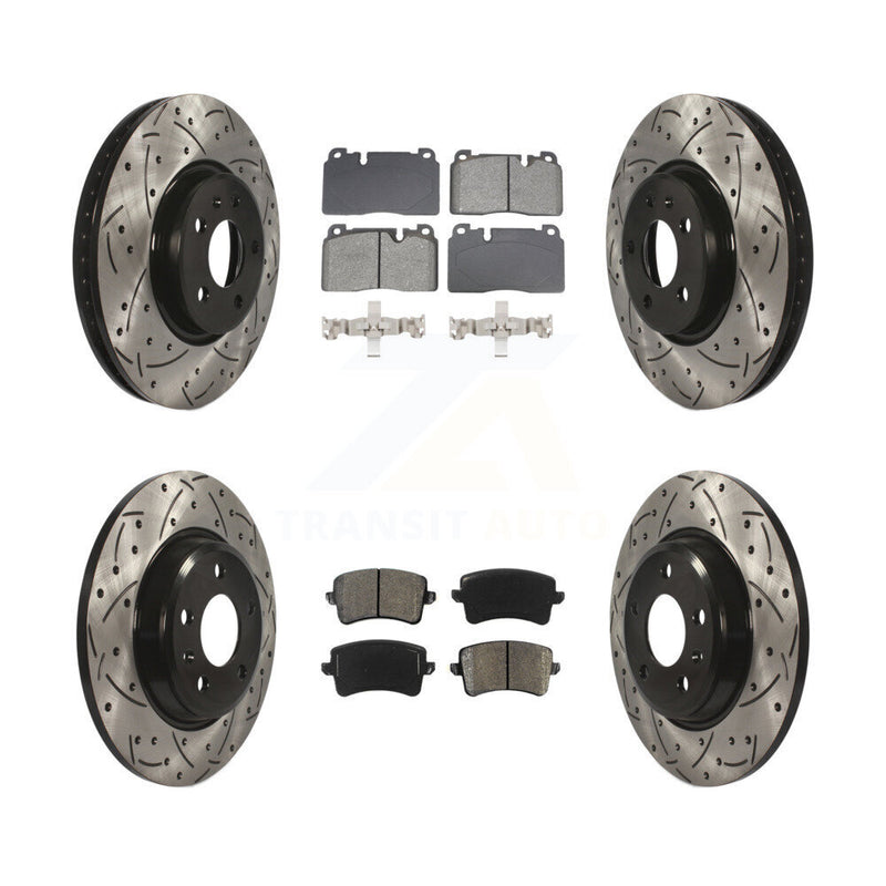Transit Auto KDS-100966 Disc Brake Kit for 2013-2017 Audi Q5 - Front and Rear