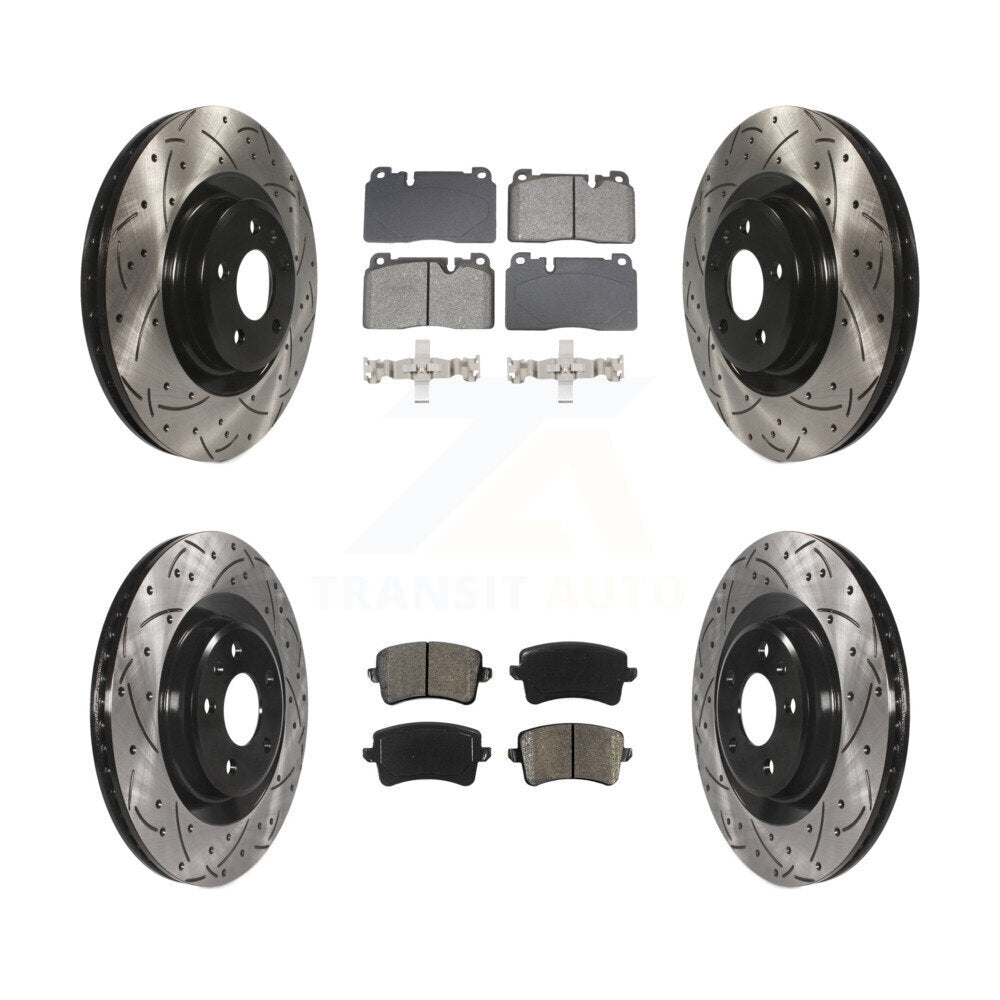 Transit Auto KDS-100967 Disc Brake Kit for 2013-2017 Audi Q5 - Front and Rear
