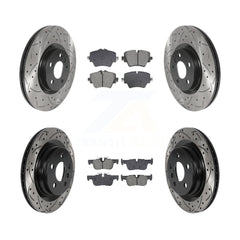 Transit Auto KDS-100976 Disc Brake Kit for 2016-2022 BMW 228i Gran Coupe, BMW X1 and More - Front and Rear