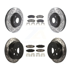 Transit Auto KDS-100981 Disc Brake Kit for 2017-2023 Subaru Impreza - Front and Rear