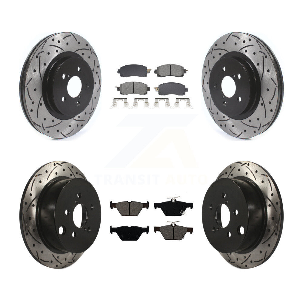 Transit Auto KDS-100982 Disc Brake Kit for 2019-2020 Subaru Crosstrek - Front and Rear
