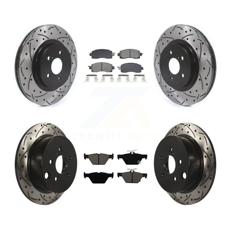 Transit Auto KDS-100982 Disc Brake Kit for 2019-2020 Subaru Crosstrek - Front and Rear