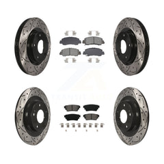 Transit Auto KDS-100988 Disc Brake Kit for 2018-2022 Mitsubishi Eclipse Cross - Front and Rear
