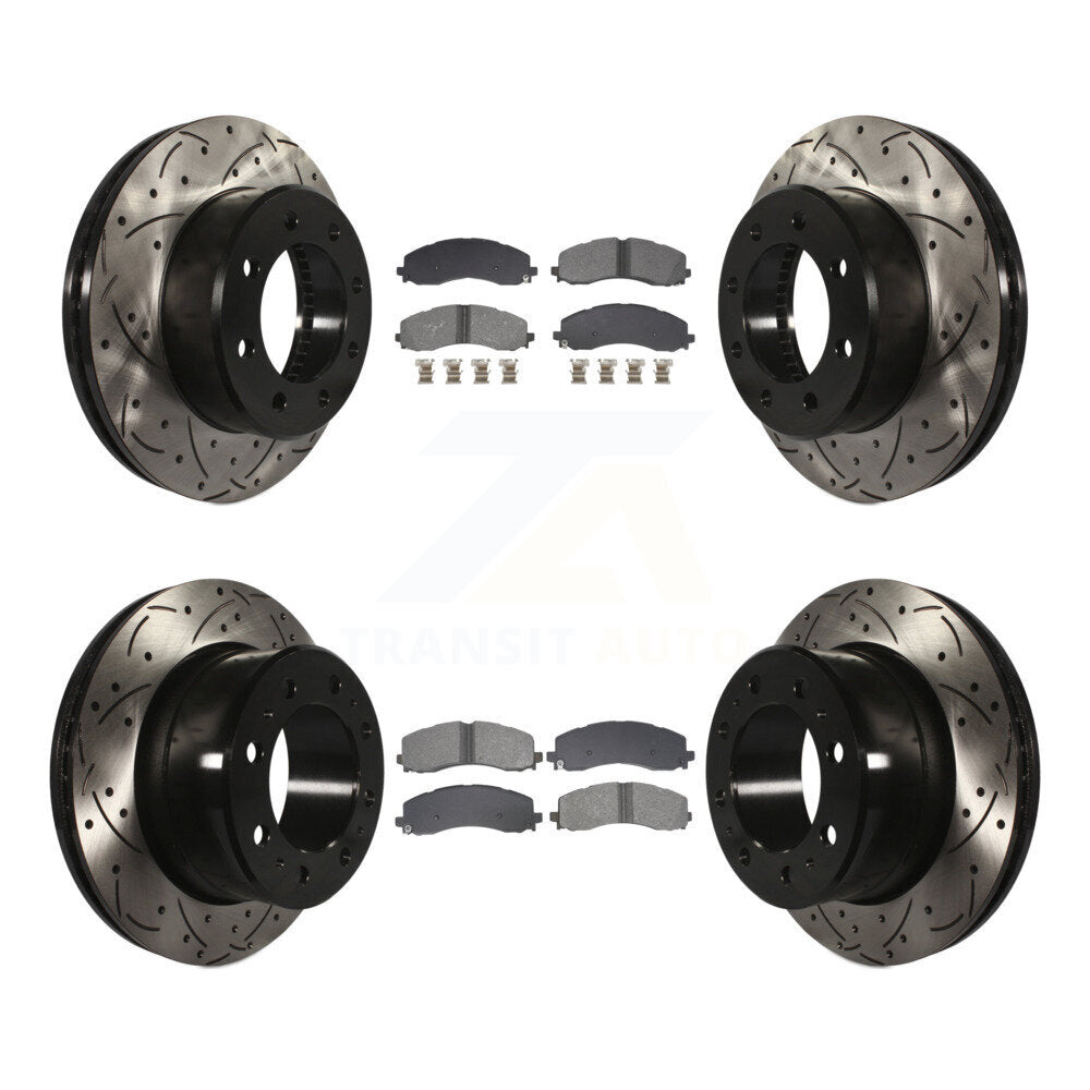 Transit Auto KDS-100990 Disc Brake Kit for 2019-2024 Ram 2500, Ram 3500 - Front and Rear