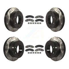 Transit Auto KDS-100991 Disc Brake Kit for 2020-2024 Chevrolet Silverado 2500 HD, Chevrolet Silverado 3500 HD and More - Front and Rear
