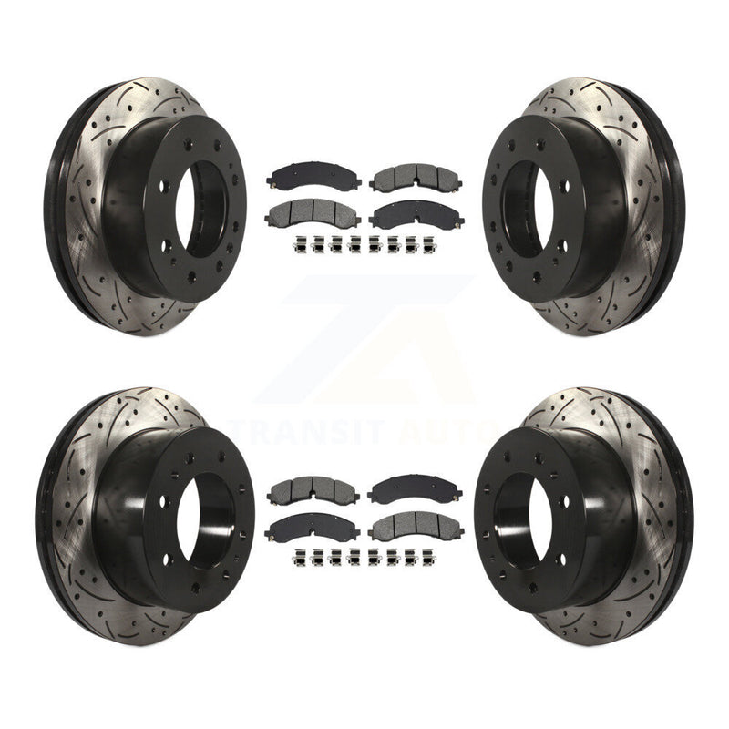 Transit Auto KDS-100991 Disc Brake Kit for 2020-2024 Chevrolet Silverado 2500 HD, Chevrolet Silverado 3500 HD and More - Front and Rear