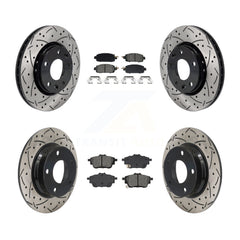 Transit Auto KDS-100992 Disc Brake Kit for 2020-2023 Nissan Sentra - Front and Rear