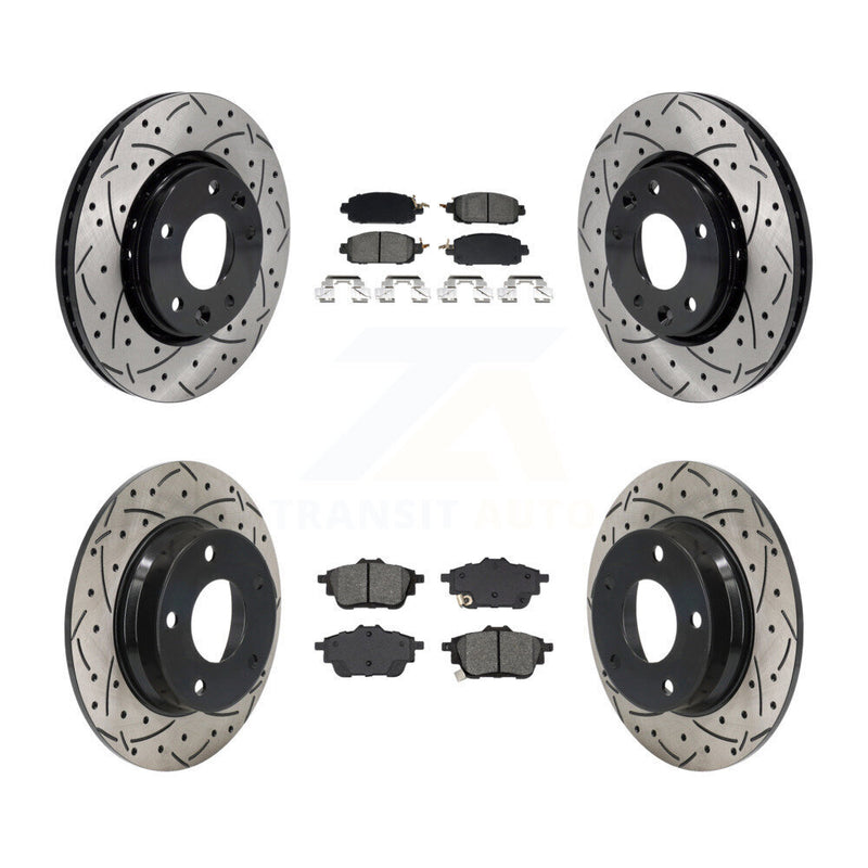 Transit Auto KDS-100992 Disc Brake Kit for 2020-2023 Nissan Sentra - Front and Rear