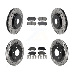 Transit Auto KDS-100993 Disc Brake Kit for 2020-2025 Hyundai Sonata, Kia Niro EV, Kia K5 - Front and Rear