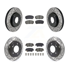 Transit Auto KDS-100995 Disc Brake Kit for 2021-2023 Hyundai Elantra - Front and Rear