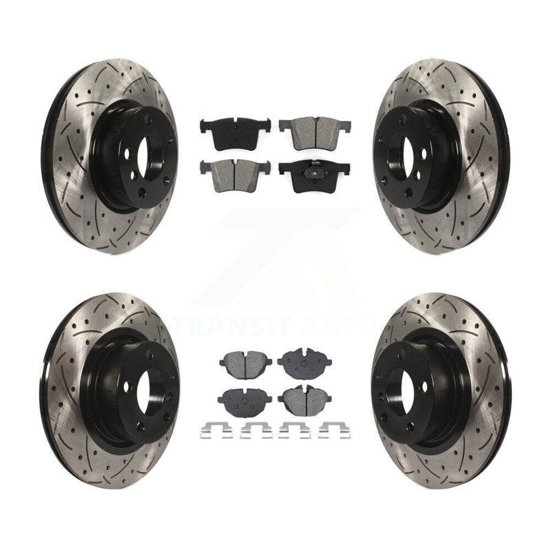 Transit Auto KDS-100997 Disc Brake Kit for 2011-2018 BMW X4, BMW X3 - Front and Rear