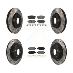 Transit Auto KDS-101002 Disc Brake Kit for 2011-2017 Chevrolet Cruze, Buick Verano and More - Front and Rear