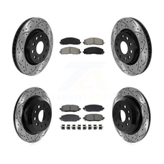 Transit Auto KDS-101004 Disc Brake Kit for 2018-2020 Jeep Wrangler - Front and Rear