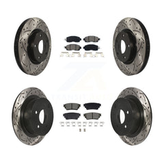 Transit Auto KDS-101006 Disc Brake Kit for 2019-2020 Nissan Altima - Front and Rear
