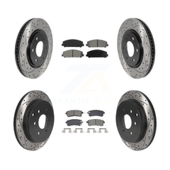 Transit Auto KDS-101011 Disc Brake Kit for 2011-2024 Nissan Armada, INFINITI QX80, INFINITI QX56 - Front and Rear