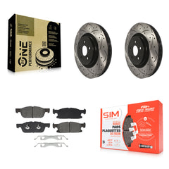 Transit Auto KDS-101016 Disc Brake Kit for 2017-2020 Ford Fusion, Lincoln Continental, Lincoln MKZ - Front