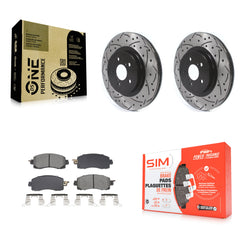 Transit Auto KDS-101021 Disc Brake Kit for 2017-2023 Subaru Crosstrek, Subaru Impreza - Front