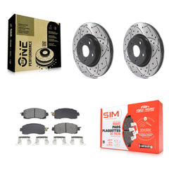 Transit Auto KDS-101022 Disc Brake Kit for 2017-2023 Subaru Impreza - Front