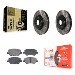 Transit Auto KDS-101025 Disc Brake Kit for 2018-2020 Chevrolet Sonic - Front