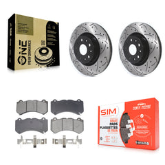 Transit Auto KDS-101026 Disc Brake Kit for 2016 Cadillac CTS - Front