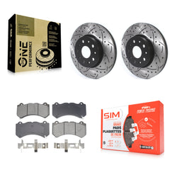 Transit Auto KDS-101028 Disc Brake Kit for 2019-2020 Chevrolet Camaro - Front
