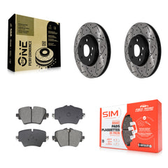 Transit Auto KDS-101030 Disc Brake Kit for 2016-2022 Mini Cooper Countryman, Mini Cooper Clubman - Front