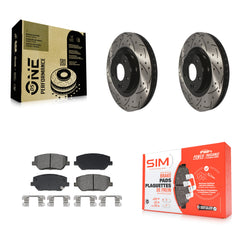 Transit Auto KDS-101034 Disc Brake Kit for 2019-2020 Hyundai Santa Fe - Front
