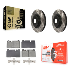 Transit Auto KDS-101038 Disc Brake Kit for 2013-2017 Audi Q5 - Front