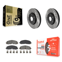 Transit Auto KDS-101041 Disc Brake Kit for 2020-2024 Buick Enclave, Chevrolet Blazer and More - Front
