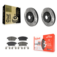 Transit Auto KDS-101045 Disc Brake Kit for 2013-2017 Buick Encore, Chevrolet Trax - Front