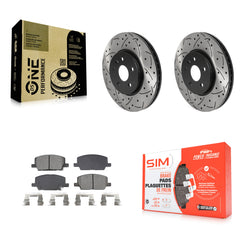 Transit Auto KDS-101046 Disc Brake Kit for 2018-2022 Chevrolet Trax, Buick Encore - Front