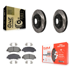 Transit Auto KDS-101048 Disc Brake Kit for 2018-2024 Mitsubishi Eclipse Cross - Front
