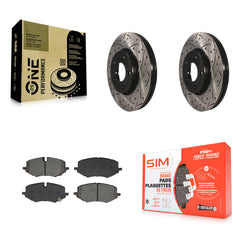 Transit Auto KDS-101050 Disc Brake Kit for 2020-2024 Chevrolet Trailblazer, Buick Encore GX - Front