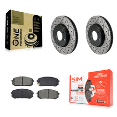 Transit Auto KDS-101053 Disc Brake Kit for 2021-2023 Hyundai Elantra - Front