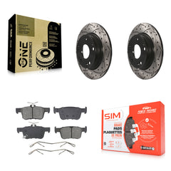 Transit Auto KDS-101063 Disc Brake Kit for 2019-2022 Honda Civic, Honda Insight - Rear