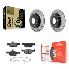 Transit Auto KDS-101065 Disc Brake Kit for 2019-2023 Mazda CX-30, Mazda 3, Mazda 3 Sport - Rear