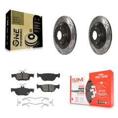 Transit Auto KDS-101066 Disc Brake Kit for 2020-2023 Mazda MX-30 EV, Mazda CX-30 - Rear