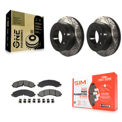 Transit Auto KDS-101067 Disc Brake Kit for 2020-2024 Chevrolet Silverado 2500 HD, Chevrolet Silverado 3500 HD and More - Rear