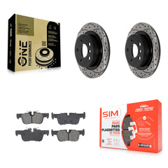Transit Auto KDS-101073 Disc Brake Kit for 2014-2022 Mini Cooper Clubman, BMW i3s and More - Rear