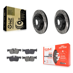 Transit Auto KDS-101074 Disc Brake Kit for 2016-2022 BMW 228i Gran Coupe, BMW X1 and More - Rear