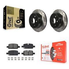 Transit Auto KDS-101077 Disc Brake Kit for 2019 GMC Sierra 1500 - Rear