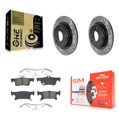 Transit Auto KDS-101083 Disc Brake Kit for 2016-2019 Buick Envision - Rear