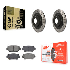 Transit Auto KDS-101088 Disc Brake Kit for 2018-2022 Mitsubishi Eclipse Cross - Rear