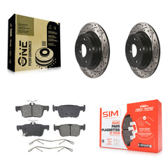Transit Auto KDS-101089 Disc Brake Kit for 2018-2024 Honda Accord - Rear
