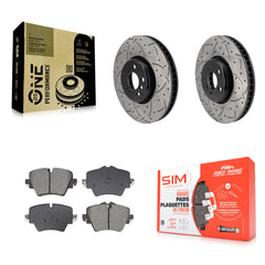 Transit Auto KDS-101090 Disc Brake Kit for 2021 Toyota GR Supra - Front