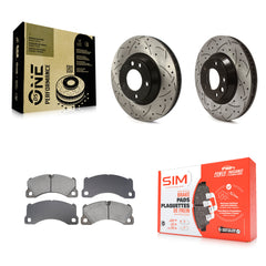 Transit Auto KDS-101094 Disc Brake Kit for 2011-2013 Porsche Cayenne - Front